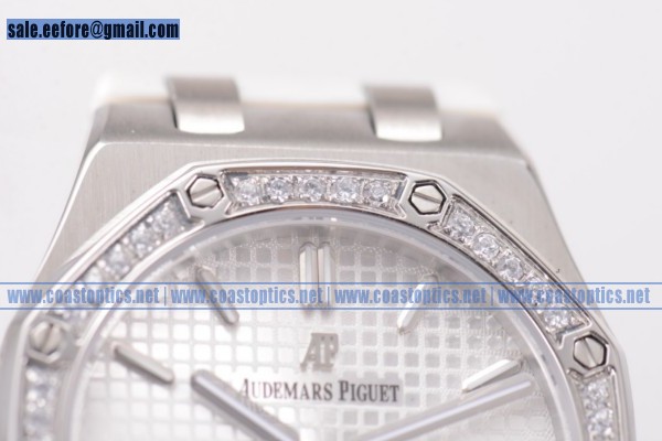 Audemars Piguet Royal Oak Lady Replica Watch Steel 15400OR.OO.D088CR.02Dwht (EF)